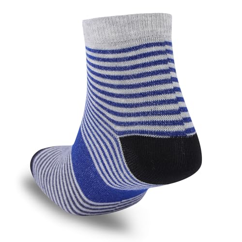 Image of SJeware Socks for Men Solid Ankle Length Socks, Free Size, Pack of 3 (Multicolour)