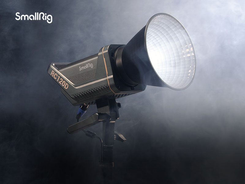 SMALLRIG RC 120D 120W COB LED Video Light, 5600K 62600Lux