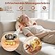 MIVONAXI Elektrische Shiatsu Massagegerät mit Wärme - 3D Tragbares Rückenmassagegerät mit Autoadapter 3 Massage Modi & 3 Intensitätsstufen Nackenmassagegerät für Schulter, Rücken, Beine