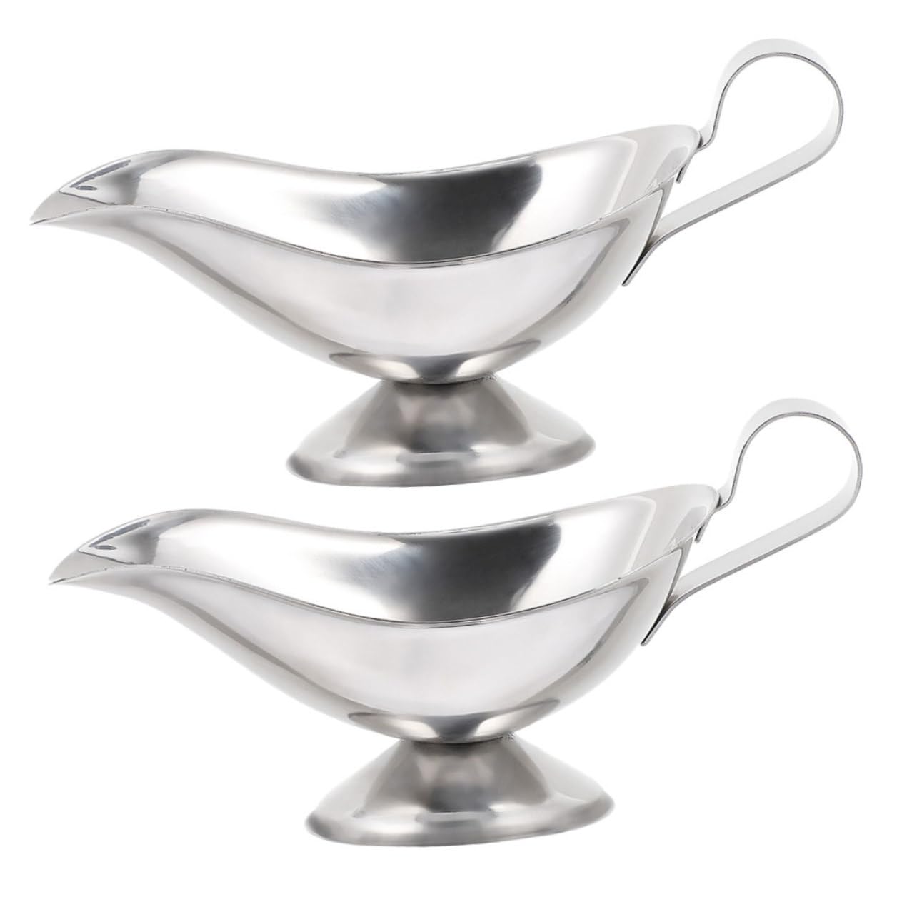 PRETYZOOM Large Capacity Sauce Boat 5oz Gravy Dispenser Modern Gravy Boat for Family Gatherings