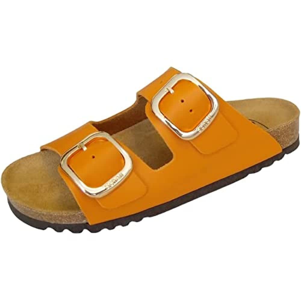 Scholl Women's Noelle Sandal, Orange, 4 UK