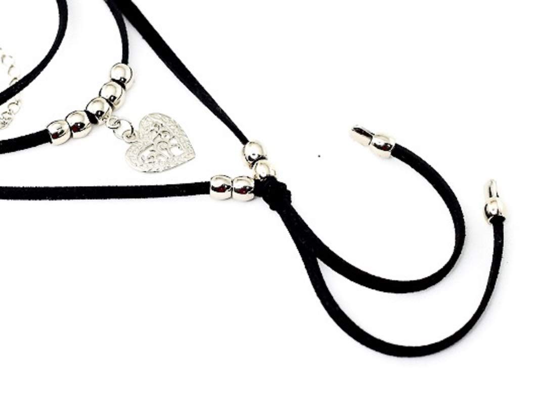 Gargantilha de couro com três voltas choker cordão preta bijuterias em promoção! Veja a oferta e mais achadinhos de Bijuterias 4 Hoje é o melhor dia para comprar Gargantilha de couro com três voltas choker cordão preta bijuterias com aquele preço maroto! Promoção! Aproveite a oferta! 4