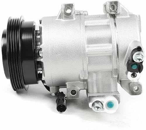 Compresor de CA y embrague de A/C CO 10980C apto para Kia Rio/Rio5 LX EX SX 1.6L 2006 2007 2008 2009 2010 2011, compresor de aire acondicionado con