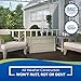 Suncast Corporation DB5000 Suncast 50-Gallon Medium Deck Box, Gray