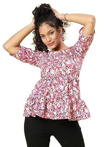 Image of OOMPH! Women's Polyester Regular Fit Shirt