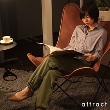 【8/7まで】バタフライチェア　レザーチェア BKF類似チェア　リラックスチェア BKF -butterfly chair- バタフライ チェア / Cuero