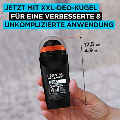 L 'Oréal Paris Men Expert Deodorant Roll-On 50 ml, Pack of 6 - Image 6