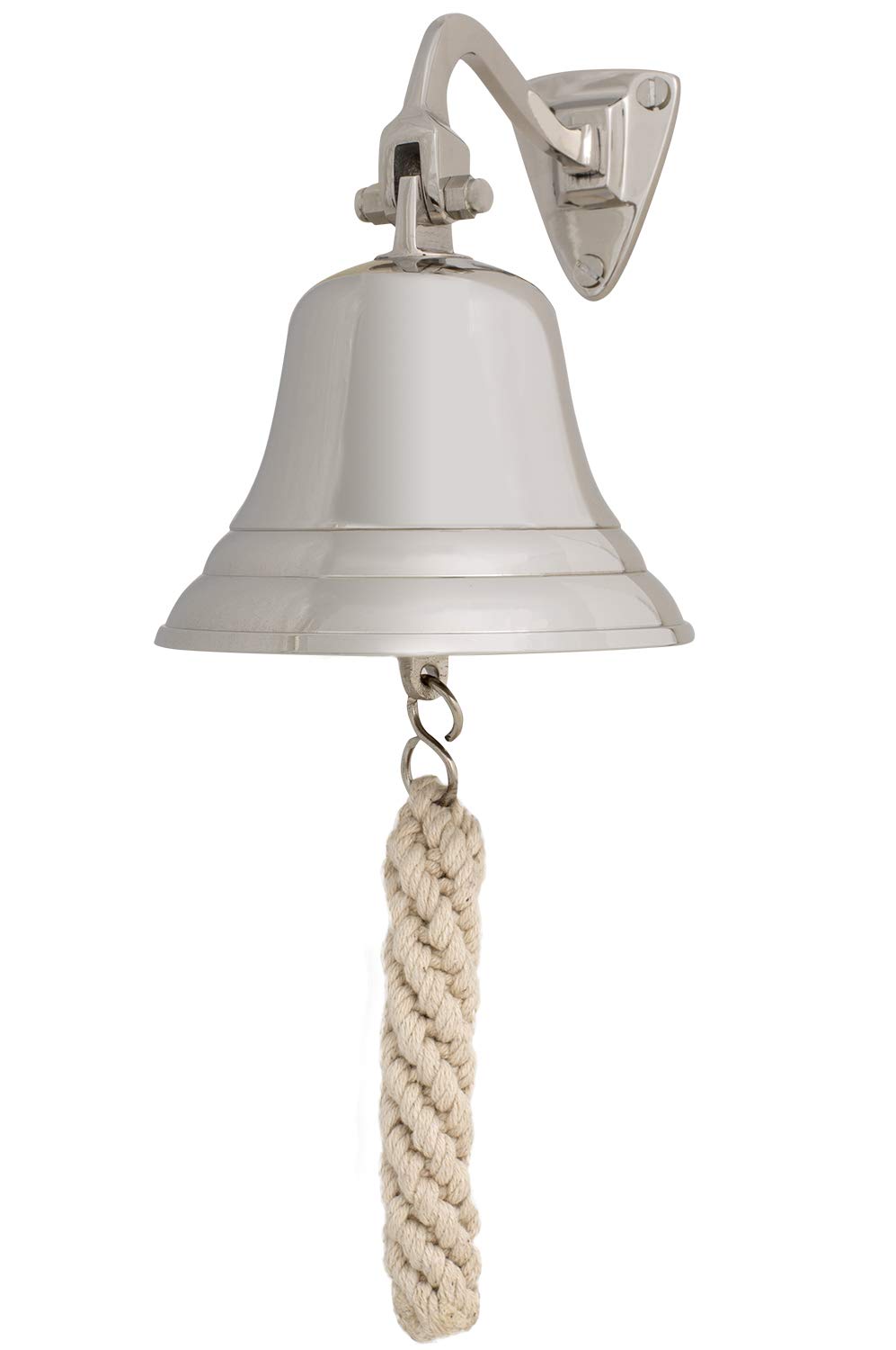 Schiffsglocke, Chrom Look, 15cm