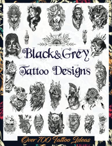 Black&Grey Tattoo Designs: Over 700 Creative...