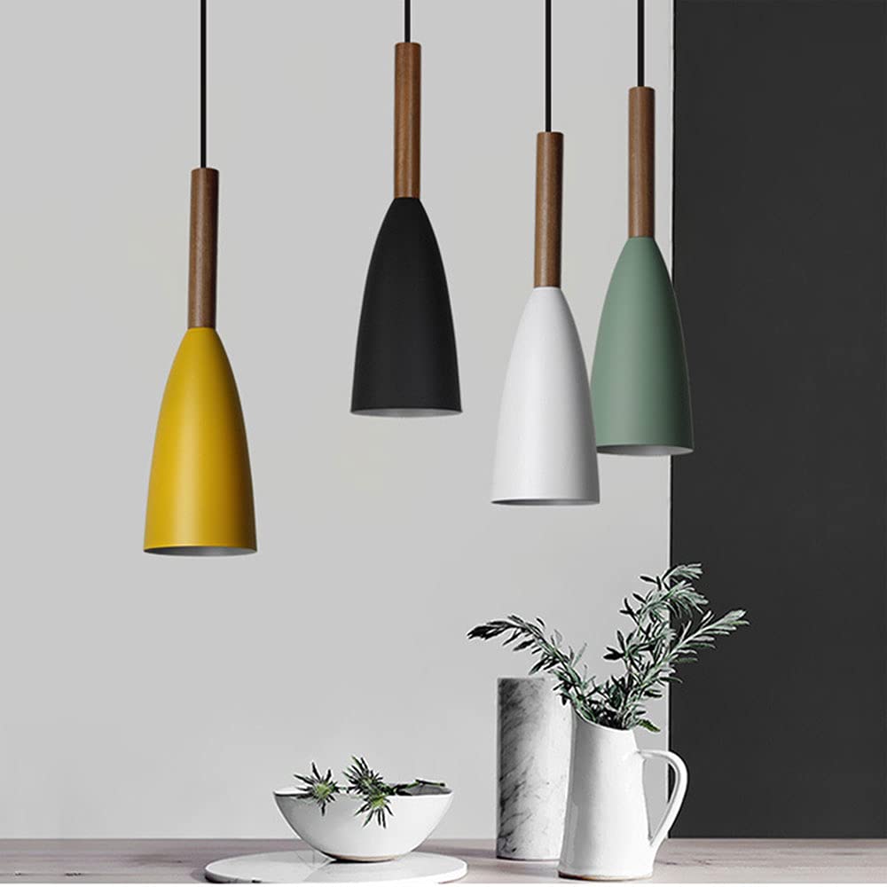 Żyrandol w kolorze nordyckim Kreatywna lampa wisząca z podstawą E27 Stylowa drewniana oprawa wisząca do sali śniadaniowej w przedpokoju i nowoczesnego wystroju