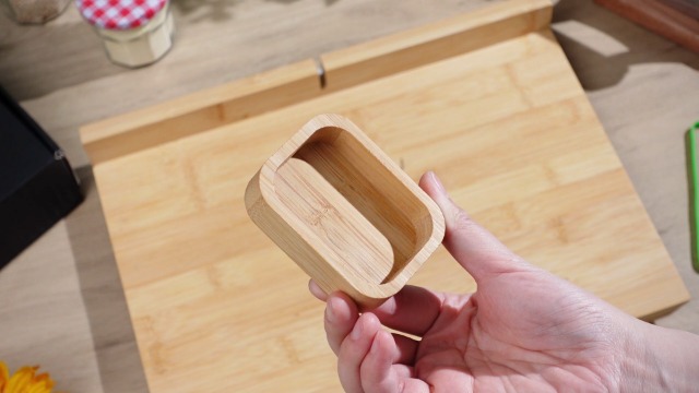 Juego de tabla para cortar Ziliny con cuchillo Ulu y diseño antideslizante miniatura 7