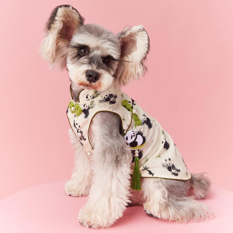 Vestido para perros estilo chino Panda XXL miniatura 2