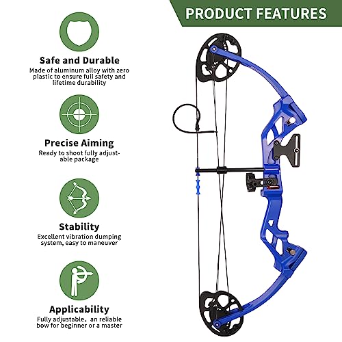 Wuxlisty Compound Bow And Arrow For Youth And Beginner thumb #4