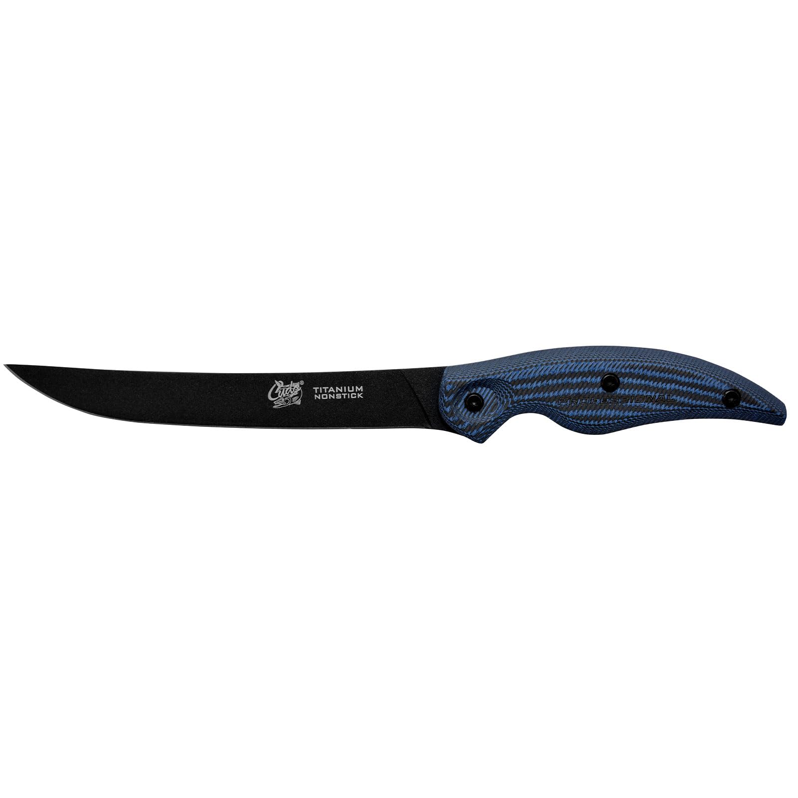 Cuda Filetiermesser semi-flex Professional, 18,5 cm / 7,28", 18126, Blau/Schwarz | 18,5 cm / 7,28"
