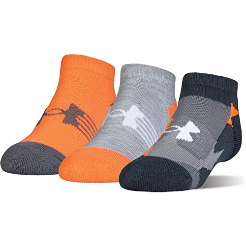 Under Armour Youth Next Statement 3 PK No Show Socks