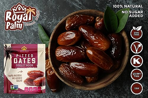 Royal Palm 20190123_MARS_JR_BB:11-01-20_3.99_01 Deglet Noor Dates 16Oz (Pack Of 1) - Natural Dried Pitted Dates For Baking Non-Gmo thumb #2
