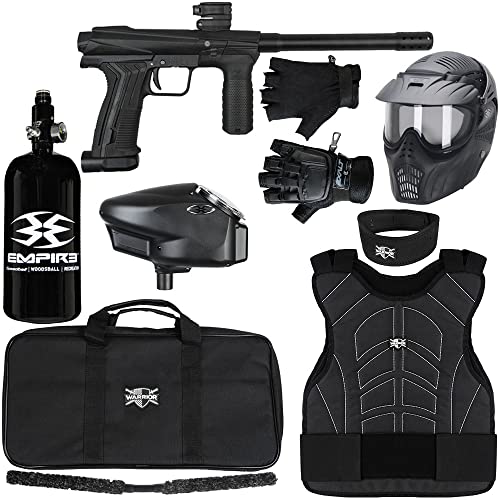 Image of Action Village Planet Eclipse EMEK 100 (PAL Enabled) Level 3 Protector Paintball Gun Package Kit