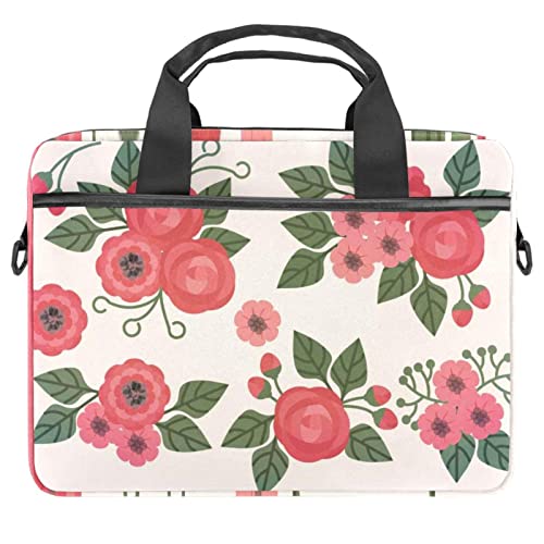Sacoche portable floral 14 pouces pour vos journées de télétravail