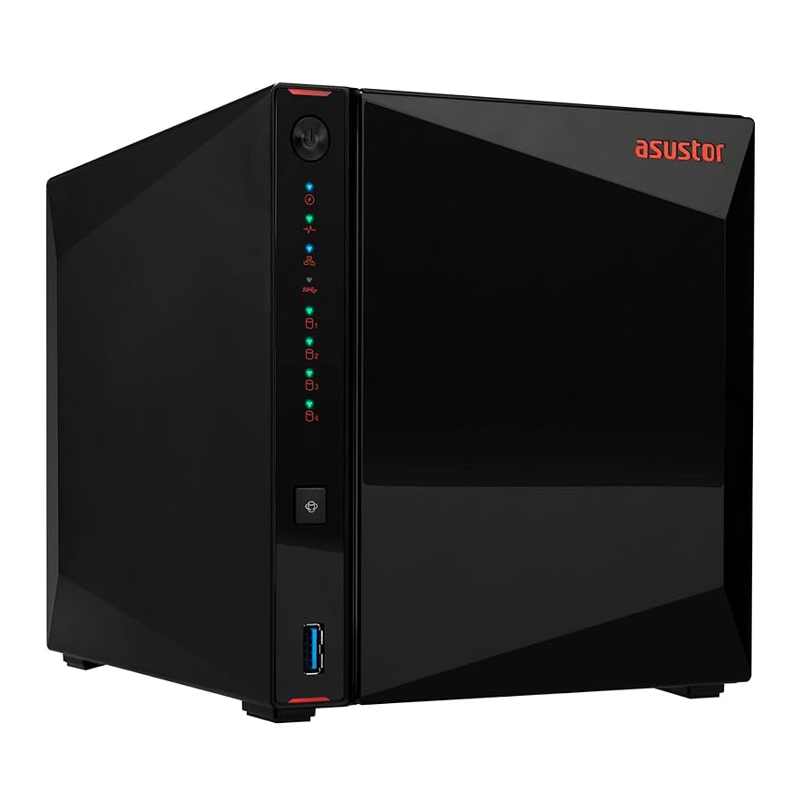 ASUSTOR NAS キット 4ベイ AS5404T Amazon.com: Asustor AS5404T, 4 Bay NAS, Intel Quad-Core 2.0