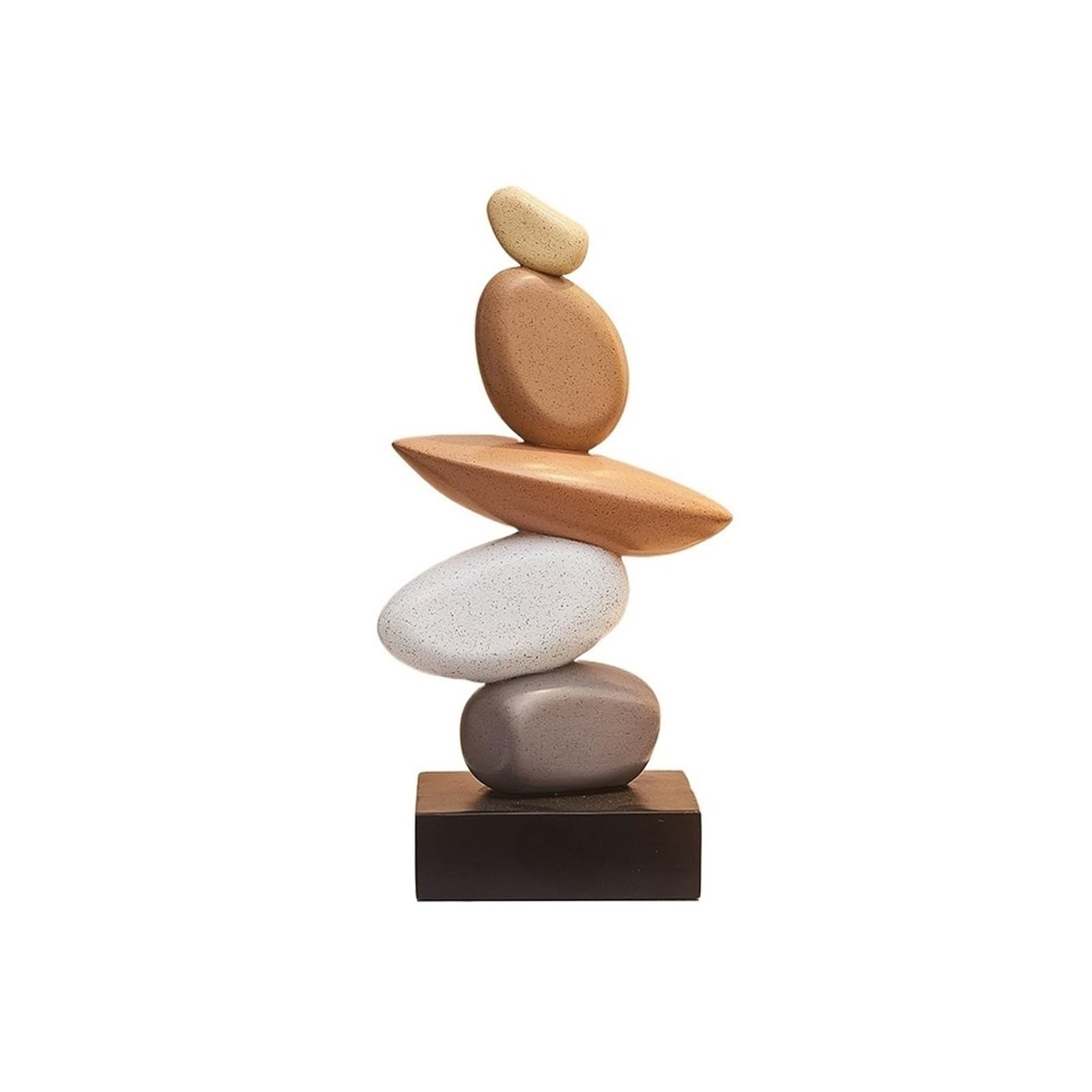 AILIUXIAOYAN Home Hecor Vintage-style Stone-shaped Decorative Entryway Wine Cabinets and Office Desktops