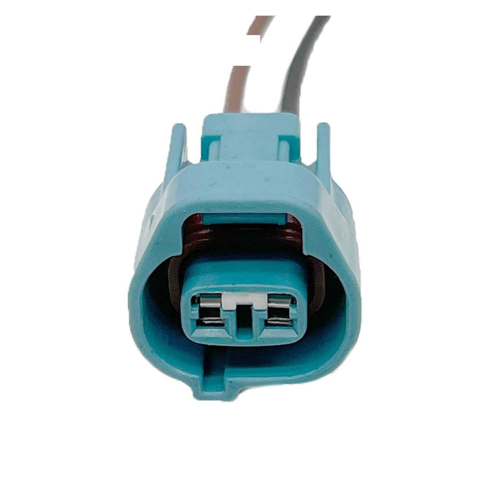 2Pin Automobile avant et arrière antibrouillard prise faisceau de câbles femelle connecteur électronique bleu Compatible avec 6189-0238 (Color : 2P Female, Size : 1 Pc with 15cm 18AWG)