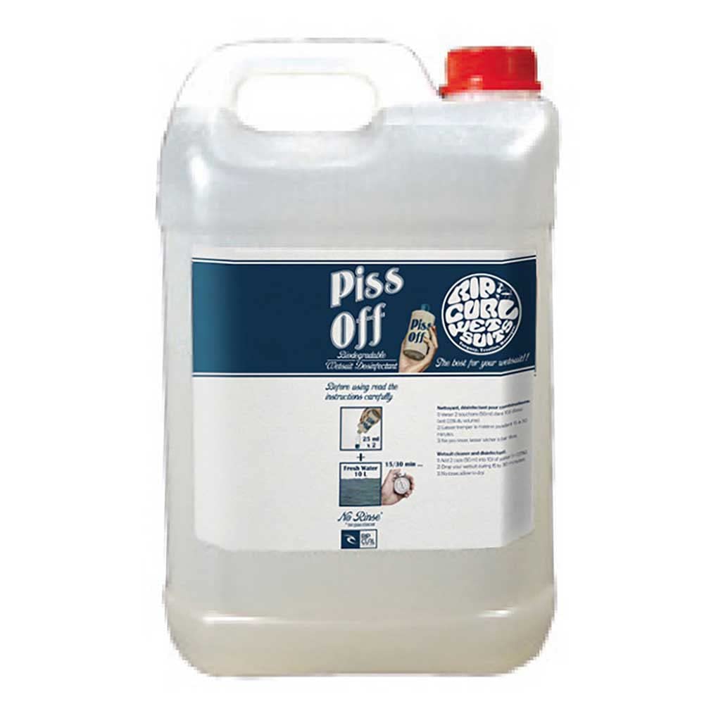 RIP CURL Shampoo per Muta Piss off 5L - Easy Stretch - Unisex - Flacone da 5 Litri