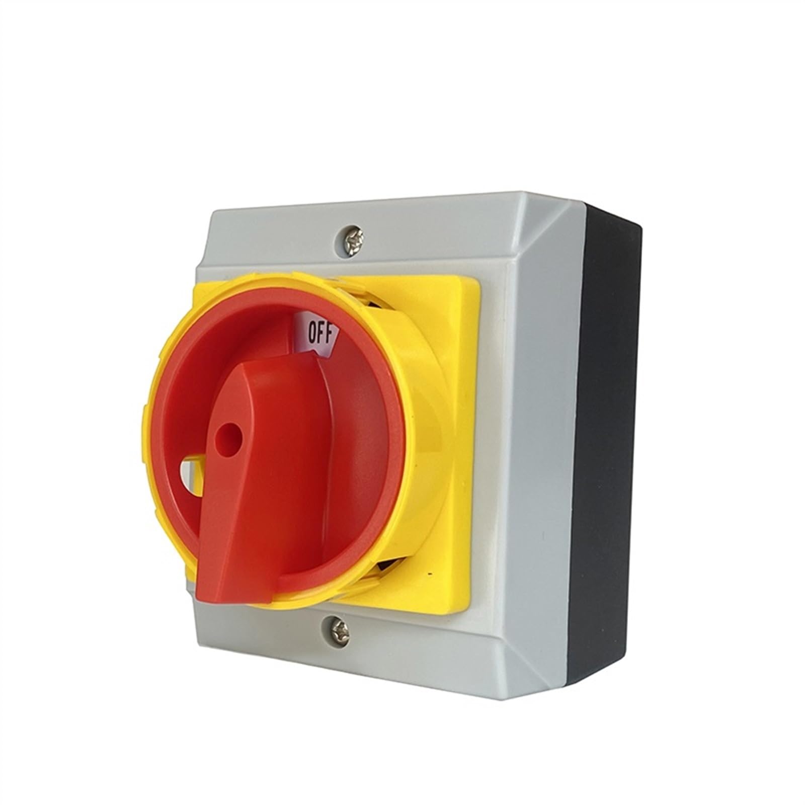 Interruptor aislador Yaming, candado fijo giratorio con carcasa impermeable, 32A, 690V, 3 fases, 2 posiciones, YMD11-32D de encendido y apagado 3P
