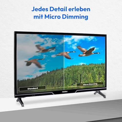 MEDION 59,8 cm (24 Zoll) HD Fernseher (Android TV, Smart TV, HDR, Prime Video, PVR, Bluetooth, MD 824100) – Bild 4