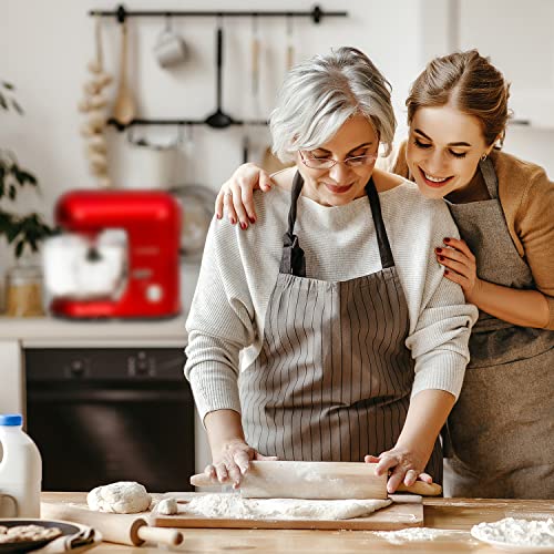 Klarstein Knetmaschine Küchenmaschine zum Backen, 2000W Teigmaschine Klein, 6 Stufen, Schneebesen Rühr- & Knethaken, 5L… – Bild 3