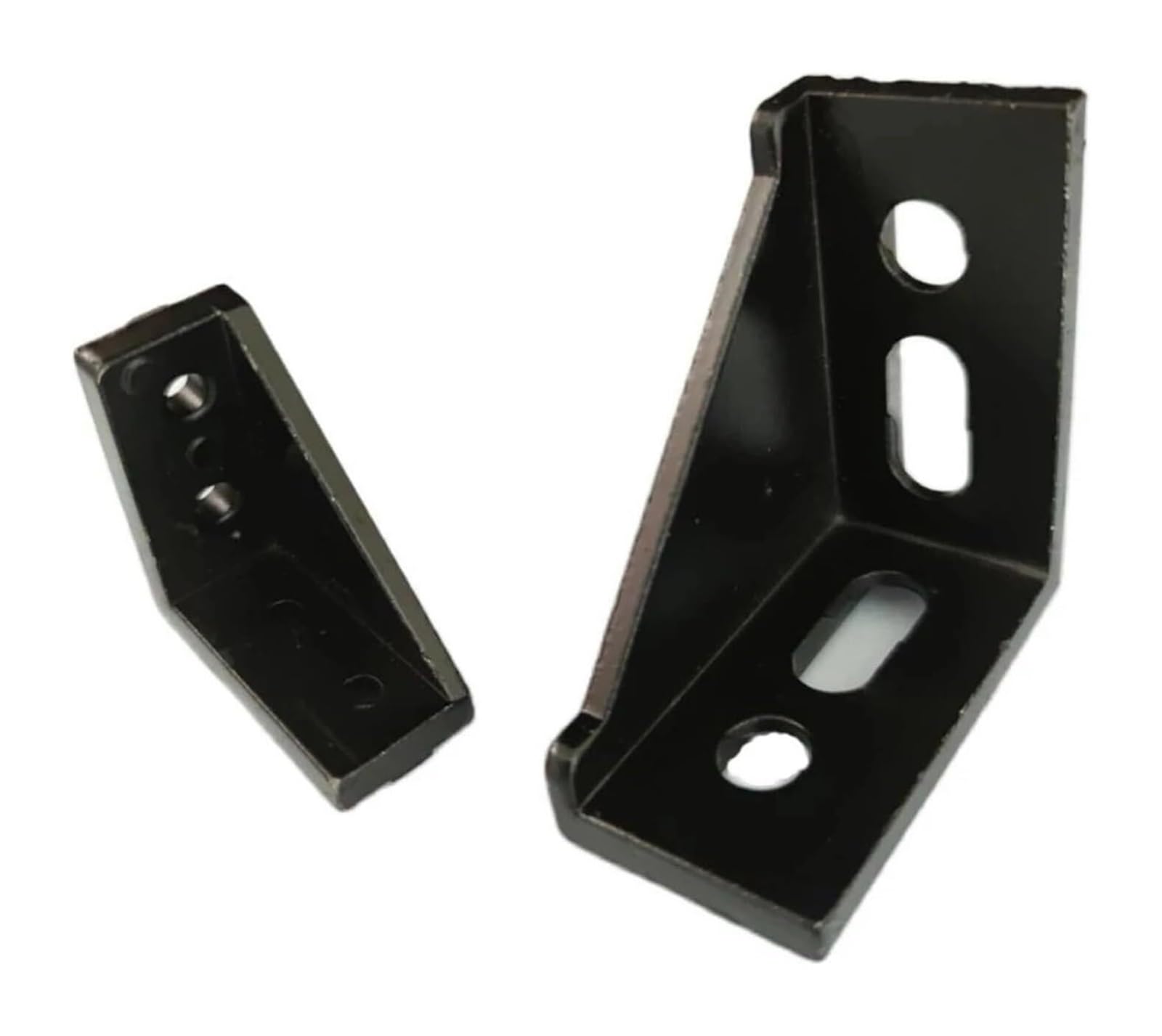 Voplivat 20Pcs 2020 Black Aluminum Profile Brackets 2020-6060 Multicolor Corner Connector