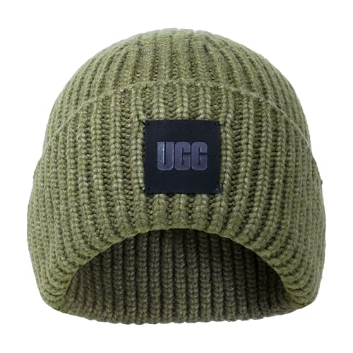 UGG Damen Chunky Rib Beanie, Burnt Olive, Einheitsgröße