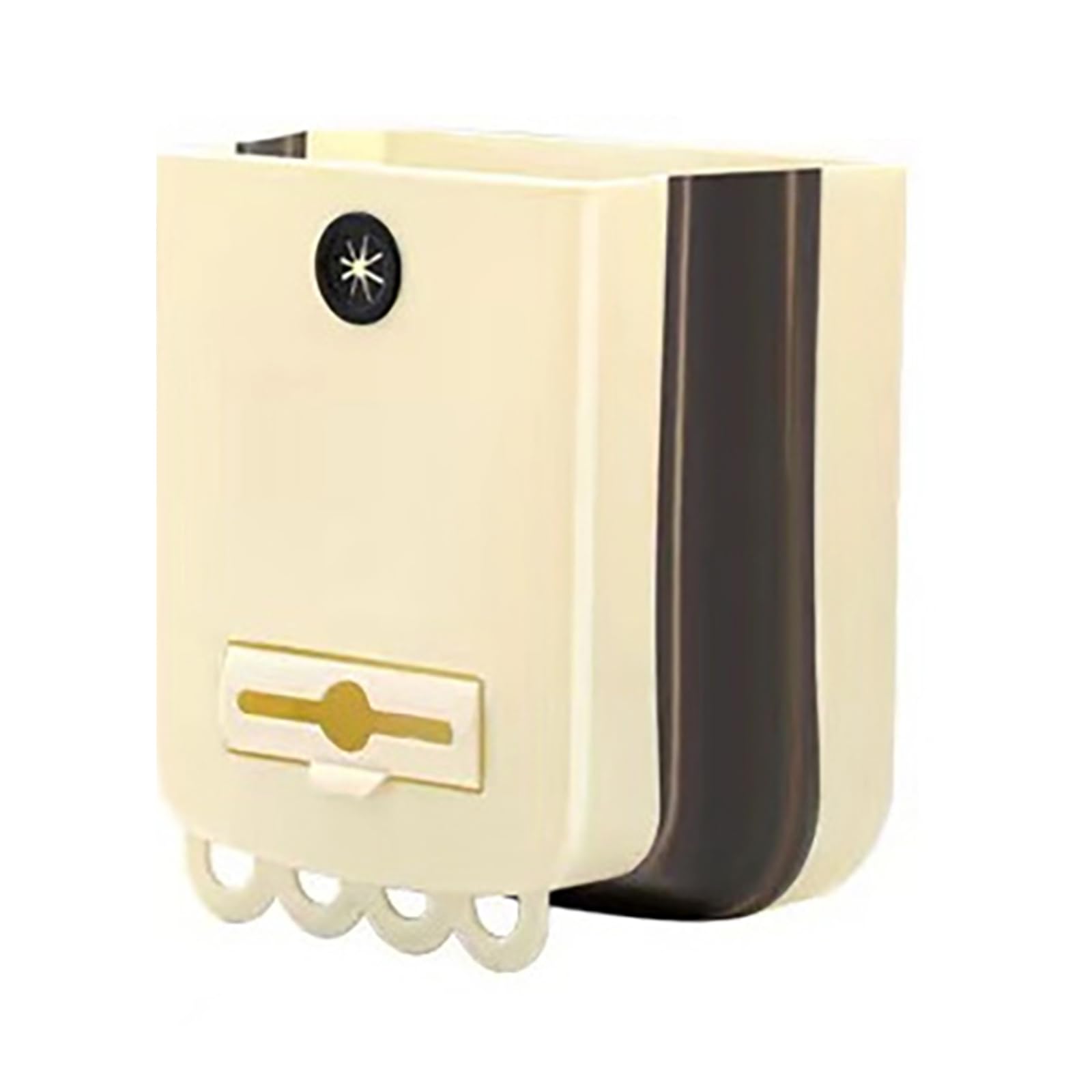 Tsophreniq Hanging Kitchen Trash Bin Folding Garbage Basket Foldable Food Waste Bins Bins for Kitchen Bathroom Car Camping Foldable Pail