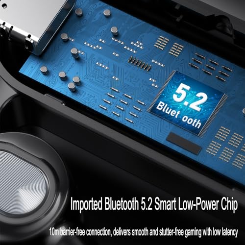 Auricular Bluetooth Mono V13 con Luz Azul y Cable USB-C miniatura 6