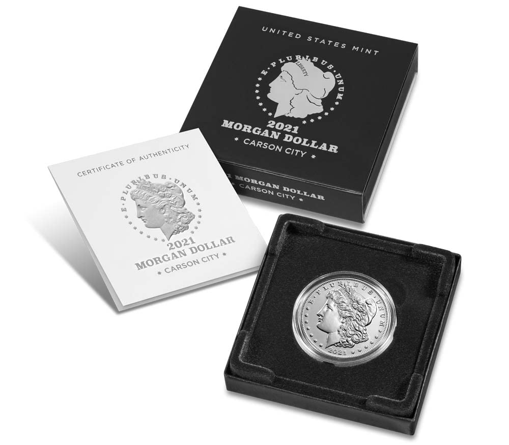 2021 Morgan CC Privy Mark Dollar Uncirculated US Mint Carson City