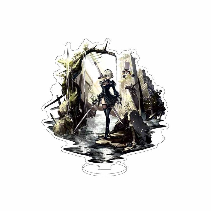 ニーアオートマタ アクリルクロック スクウェア・エニックス e-STORE on X: 
