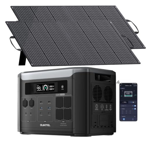 Image of BP3000 3200W Solar Generator with 2 * 100W Solar Panel