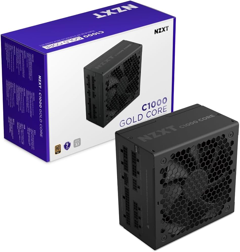 Amazon.co.jp: NZXT C1000 Gold Core ATX3.1 PC電源ユニット 1000W 80
