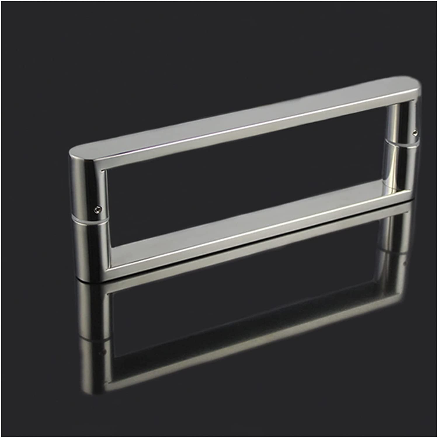 GLJTUO Shower Door Handle Sets,Stainless Steel Bathroom Shower Room Glass Door Handle/Push-Pull Door Handle Hole Center Spacing 165mm/200mm/275mm