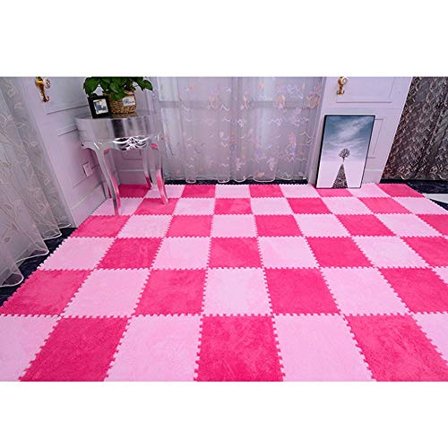 ジョイントマット カラー すべり止め 無地 防音 おおきめ おしゃれ 大判 床暖房対応 31*31*1*10 クッション性 防音対策 水洗いOK 防水 キッズ カーペット ベビー フロアマット 赤ちゃん 在宅 幼稚園 北欧 ルームマット 夏 冬 ペット