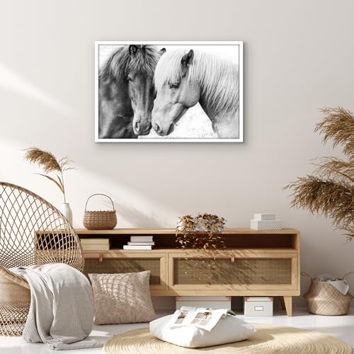 Americanflat 20x30 Poster Frame with Polished Plexiglass - Streamline Collection - Thin Border Picture Frame for Wall Display - Hanging Hardware Included - White