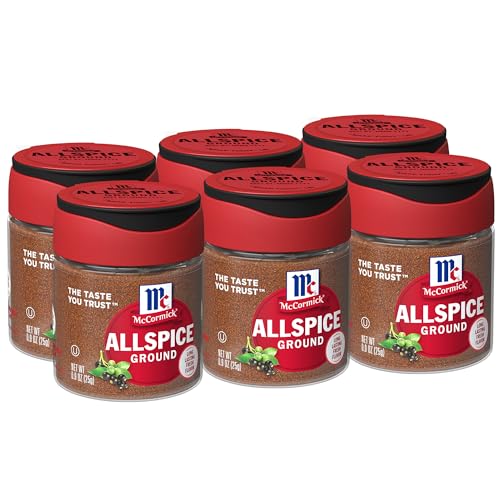 McCormick Ground Allspice, 0.9 oz (Pack of 6)