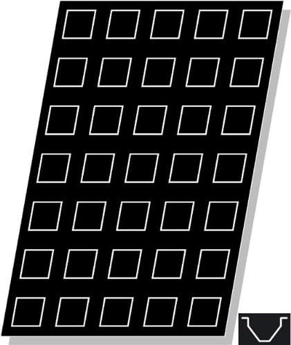 Demarle FP 1882 Flexipan with 35 Pyramid Cavities, Each 2 Inch x 2 Inch x 1-3/8 Inch High