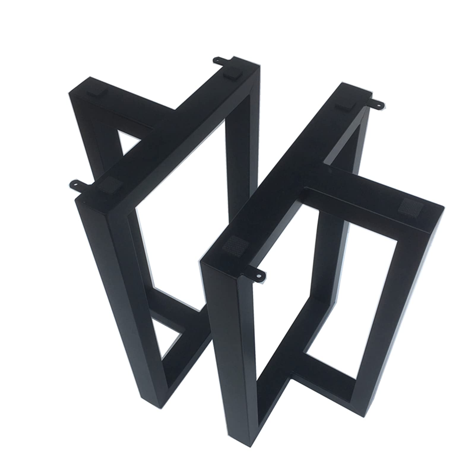 Buy Furniture Legs, 27”Height T Shape Table Legs, Heavy Duty Metal Desk