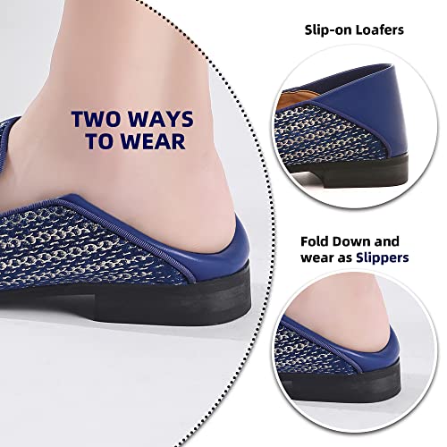 Mens Leopard Loafers Leather Embroidery Spiked Slip on Dress Shoes Slipper Luxury Fashion Penny Prom3