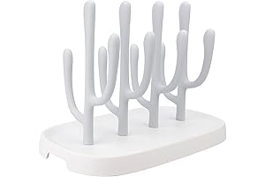 Space-Saving Baby Bottle Drying Rack for On-the-Go Convenience