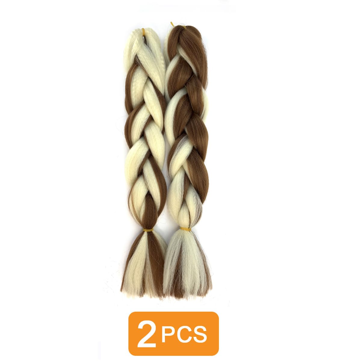 Hair for Braiding Jumbo Braids Long Ombre Hair Extensions Kanekalon Braid for Women Synthetic 24inch 1514 - Image 2