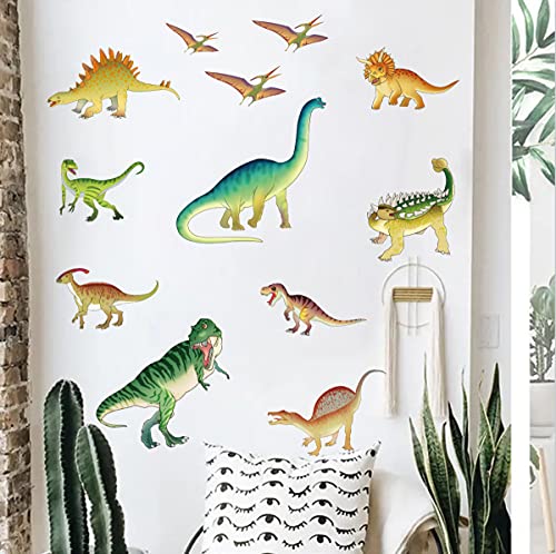 Vinilos Dinosaurios que Brillan en la Oscuridad para Pared miniatura 2