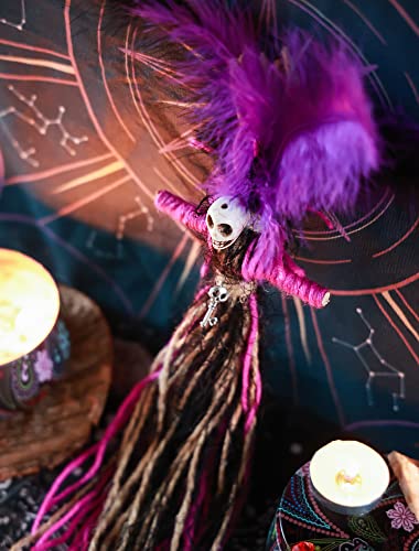 Muñeco Voodoo artesanal hecho a mano set espeluznante miniatura 7