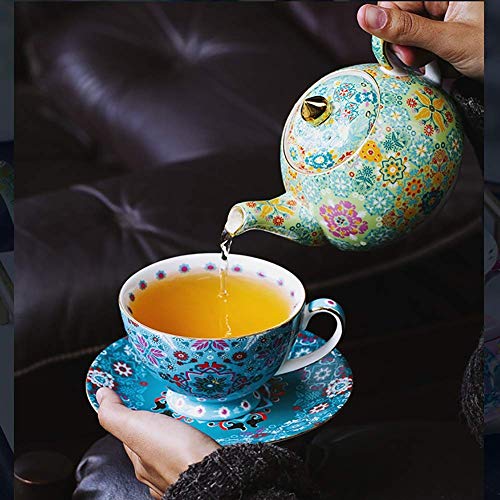 Tetera japonesa, tetera de cerámica, tetera de porcelana, tetera grande, tetera de cerámica, tetera retro, té verde… - Imagen 5