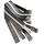 #5 Aluminum Metal YKK Medium Weight Inside/Outside Reversible Slide Jacket Zipper Separating (1 Zipper) Color Very Dark Grey #Y0004W Choose Your Length (Very Dark Grey #Y0004W, 28" Inches) image 5
